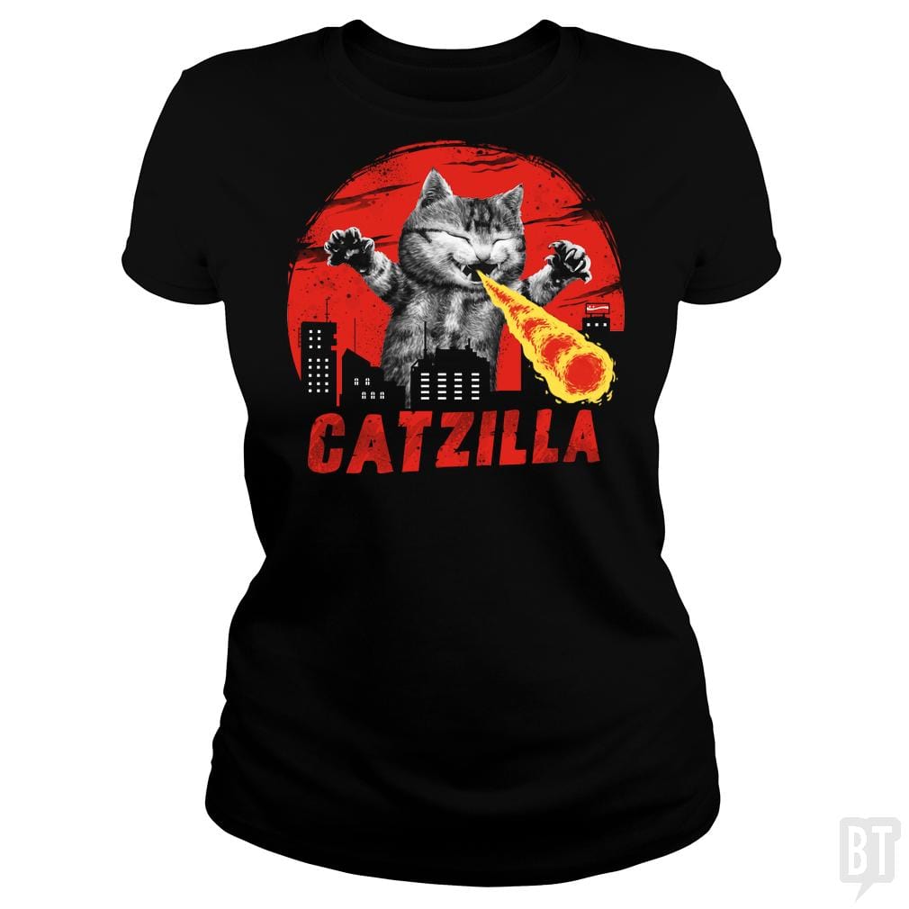 Catzilla BustedTees