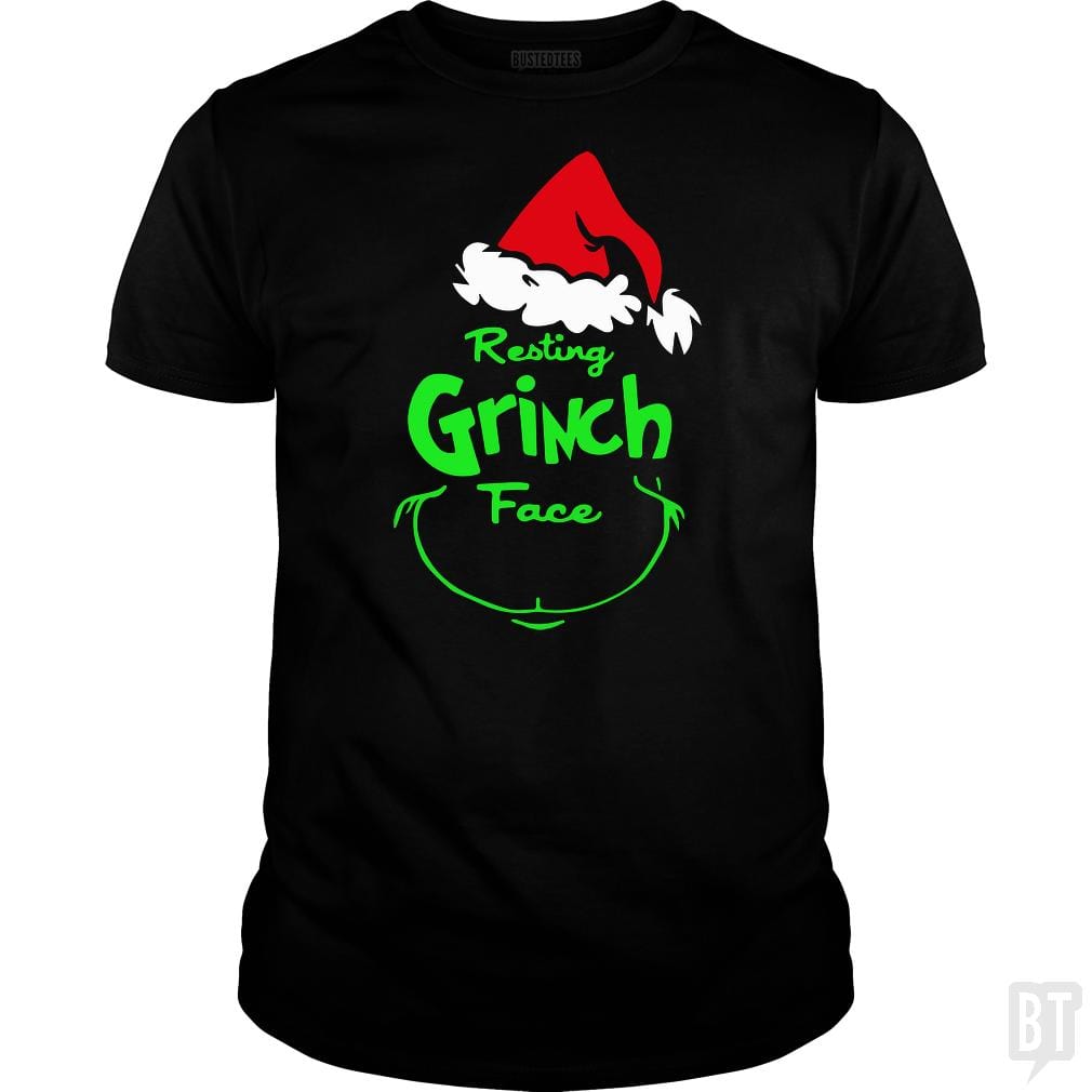classic grinch face