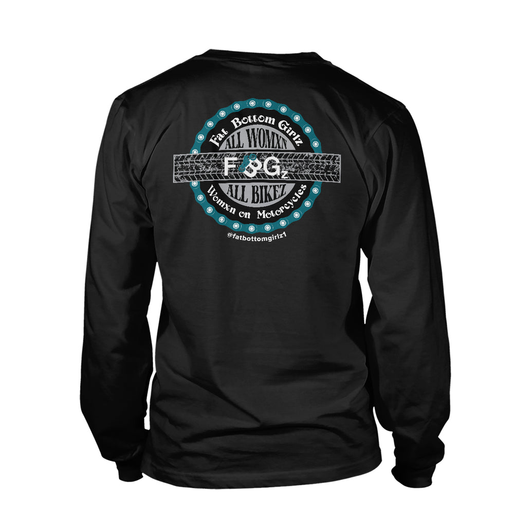 Custom FBGz - Womxn on Motorcycles! V2 Long Sleeve