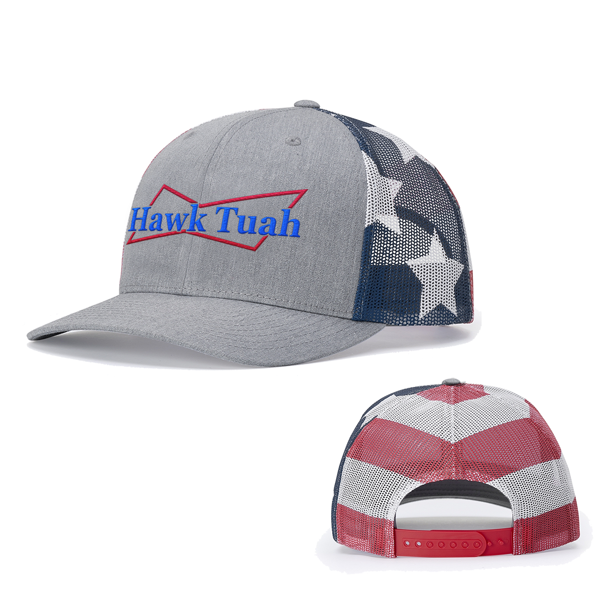 Hawk Tuah Patriotic Hats