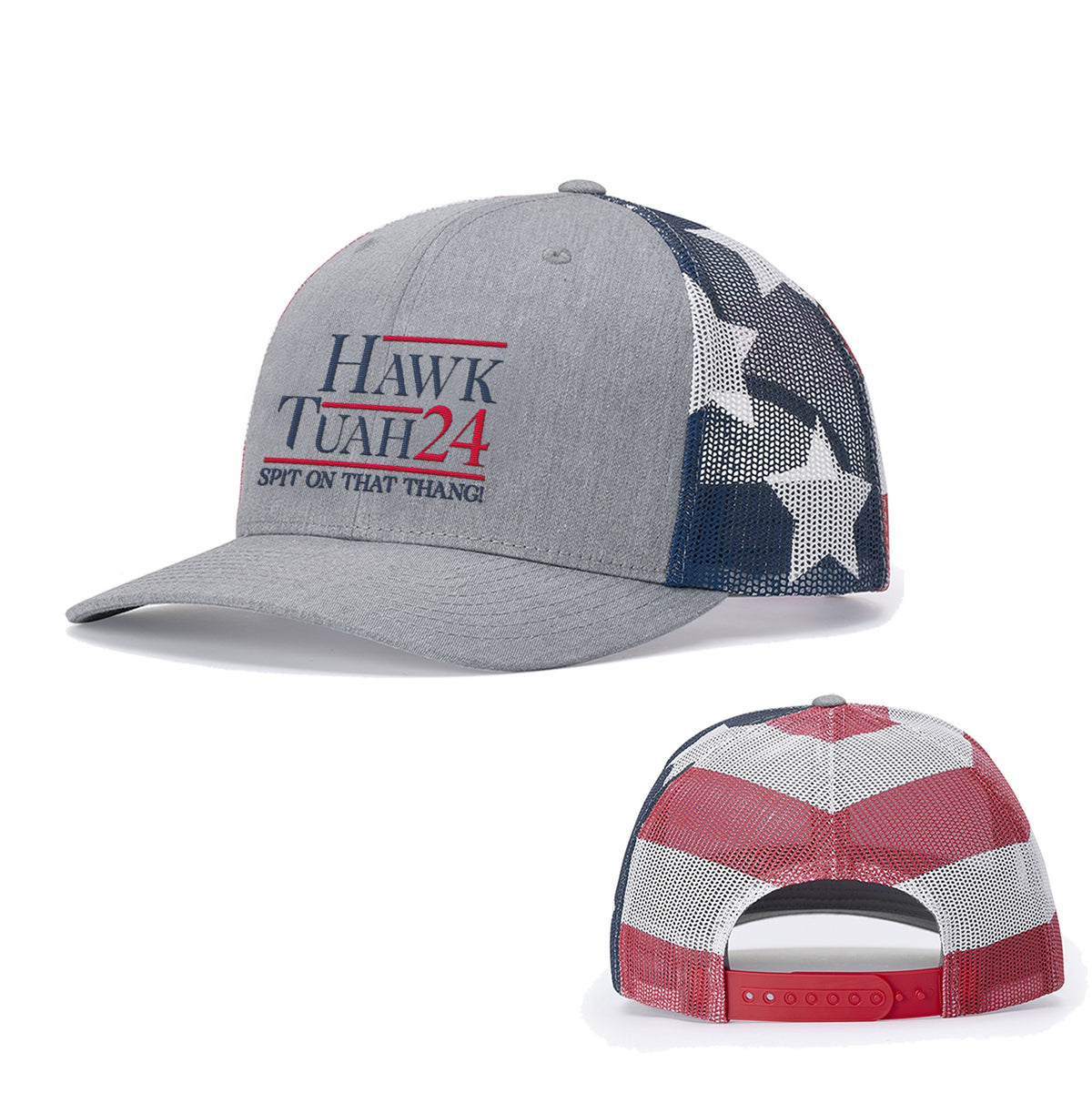 Hawk Tuah 2024 Patriotic Hats