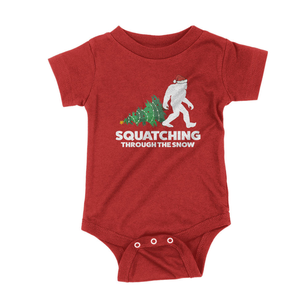 Squatching Bigfoot Kids Shirt - BustedTees.com