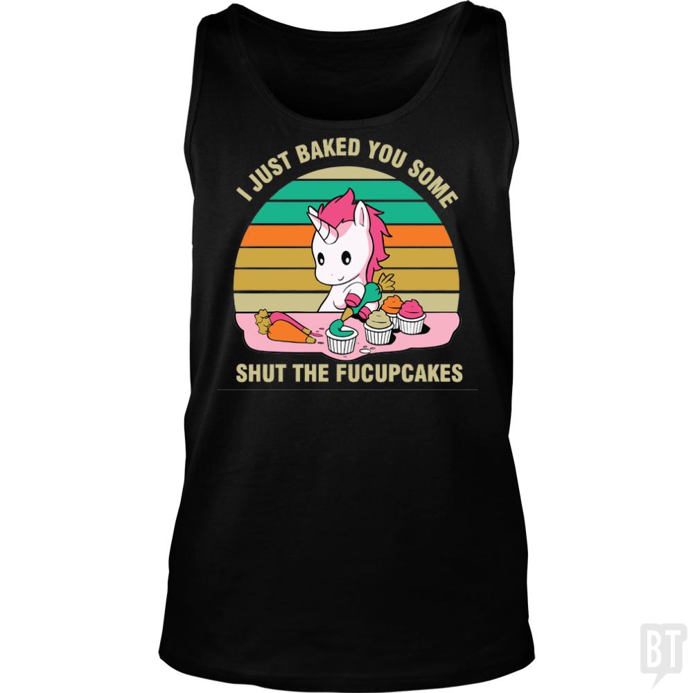 Baking Unicorn Tank Tops - BustedTees.com