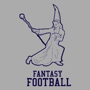 Funny Wizard Fantasy Football Draft Magician T-Shirt